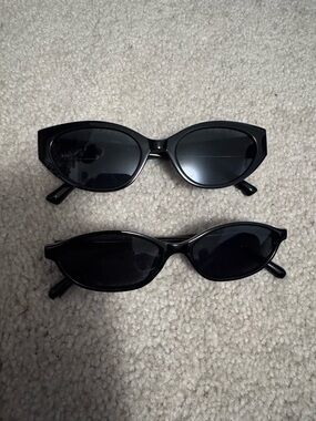 SHEIN Black Cat-Eye Sunglasses Duo